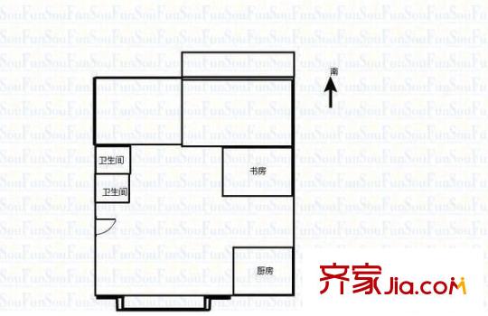 南內(nèi)環(huán)陽光小區(qū) 3室 戶型圖