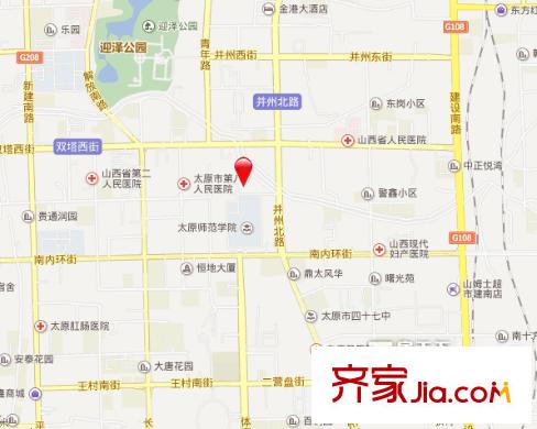 東坡苑交通圖太原  