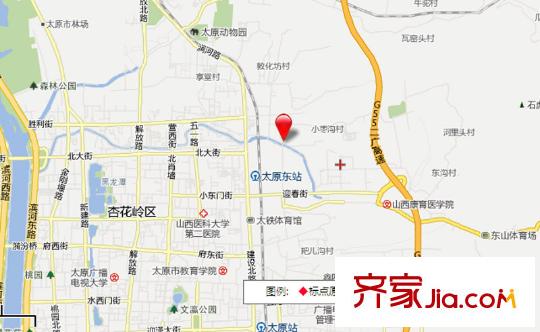 太鐵北河灣交通圖