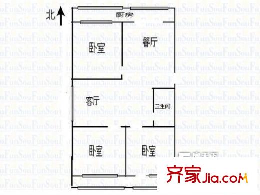 太原 人民銀行小區(qū) 戶型圖