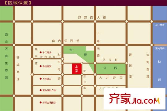 香悅瀾溪三期區(qū)位圖