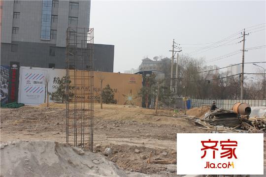 中國鐵建?太原國際城工地實(shí)景（2015-03-19）