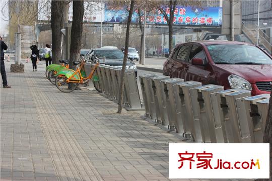中國(guó)鐵建?太原國(guó)際城周邊公共自行車(chē)點(diǎn)