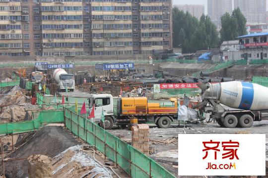 來(lái)?；▓@工地實(shí)景（2015.7.20）