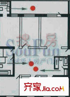 東杏苑戶型圖5室2廳3衛(wèi)1廚
