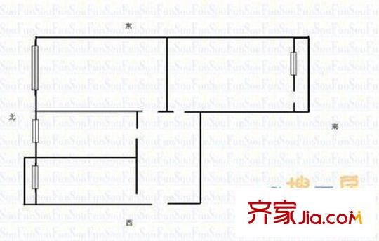 北機宿舍 戶型圖