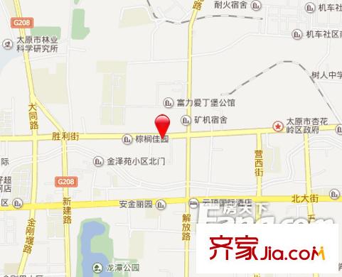 永興堡交通圖太原  