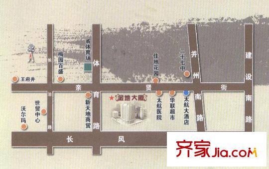 萬泉大廈交通圖