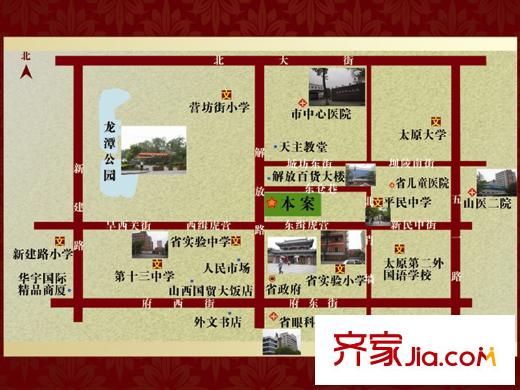 金盛園區(qū)位圖