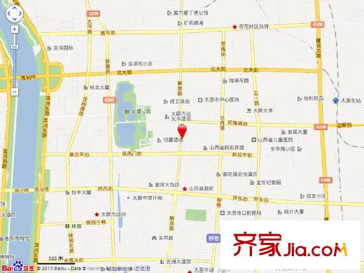 金盛園交通坐標(biāo)圖