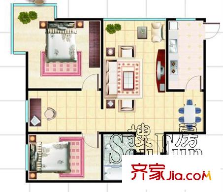 太原 華城 戶(hù)型圖