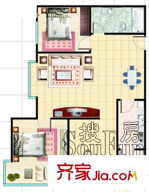 太原 華城 戶型圖