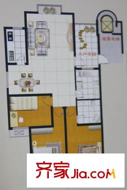西岸3室2廳2衛(wèi)1廚162.18 3室2廳2衛(wèi)1廚