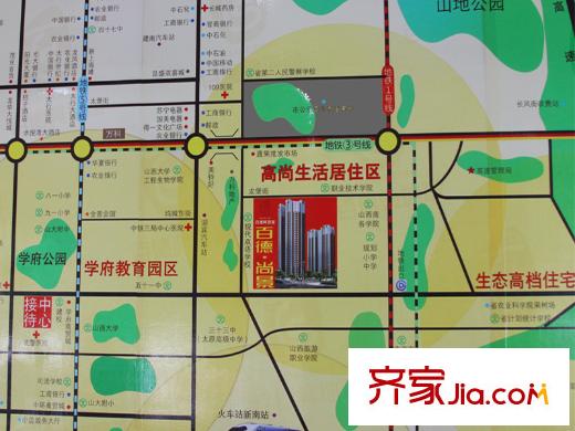 百德?尚景交通圖
