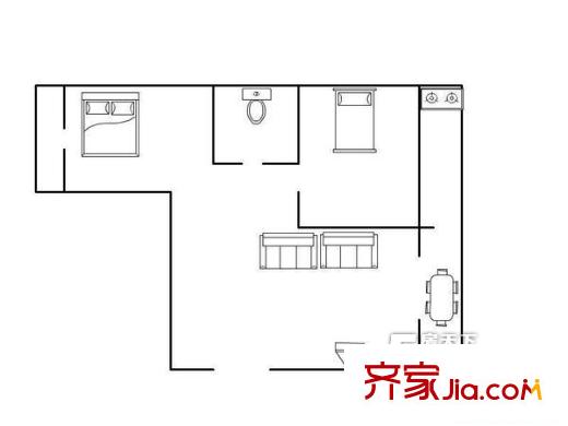 太原 安匯公寓 戶型圖