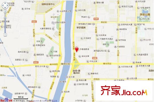 華泰御景灣電子地圖