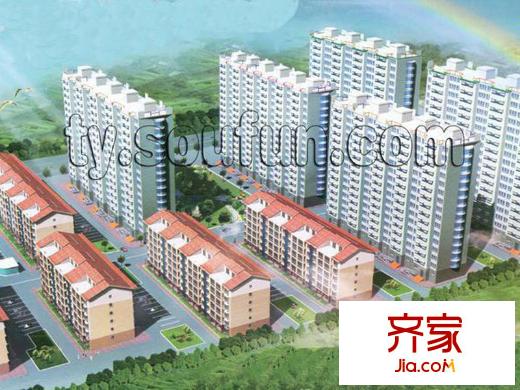 萬廈康城鳥瞰圖