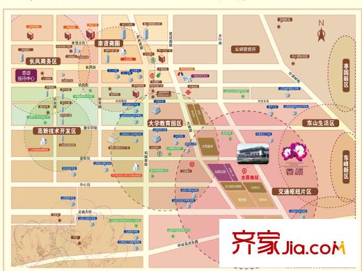香頌區(qū)位圖