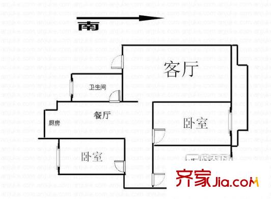 太原 賽馬場鐵路小區(qū) 戶型圖