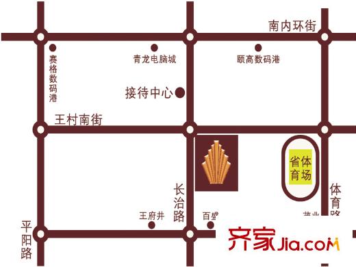 御祥苑交通圖
