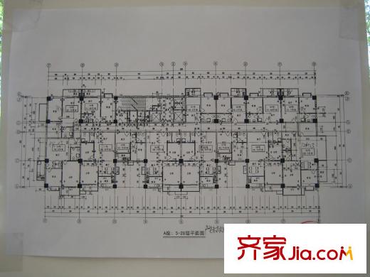 學(xué)府逸居A座-5-28層平面圖 