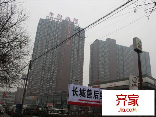 學(xué)府逸居小區(qū)實(shí)景（2012-12-28）