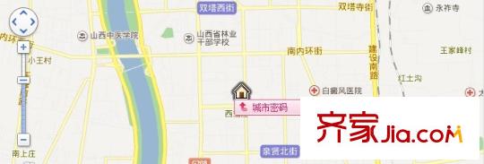 城市密碼交通圖太原  