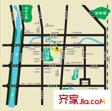 安金麗園交通圖