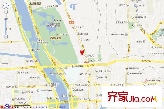 泛華林與湖交通圖