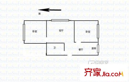 太原 礦機(jī)1號(hào)樓 戶(hù)型圖