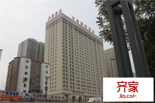 華泰國際商務(wù)公寓樓體實(shí)景（2015-10-14）