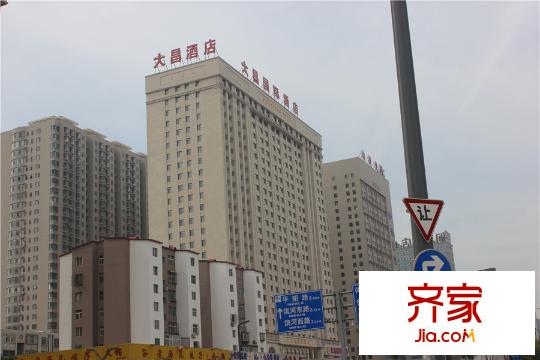 華泰國際商務(wù)公寓樓體實(shí)景（2015-10-14）