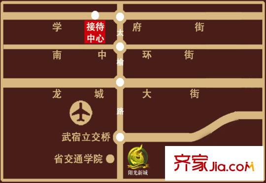 江南陽光區(qū)位圖