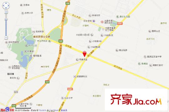 漫香林溪交通圖