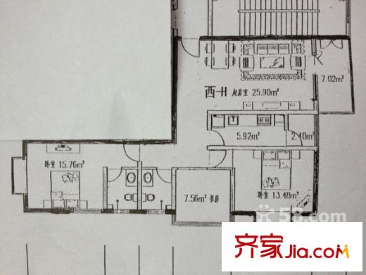 太原 北辰華苑 戶型圖