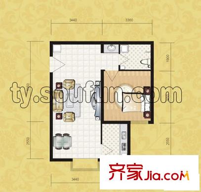 太原 御龍庭 戶型圖