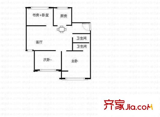 太原 通達(dá)國際 戶型圖