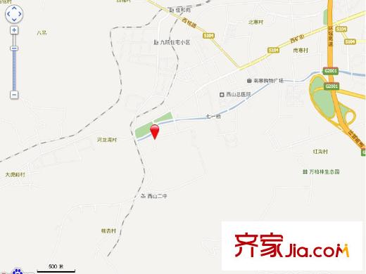 迎西城?龍灣佳園電子地圖