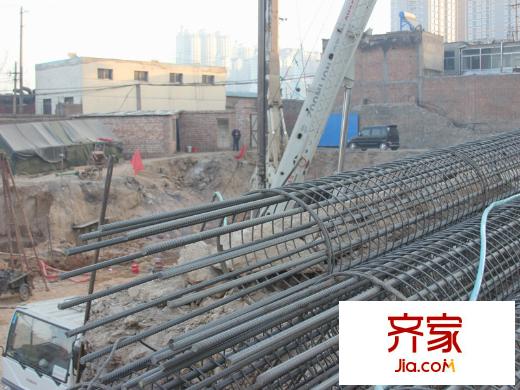 東方錦繡城施工現(xiàn)場（2013.1.16）