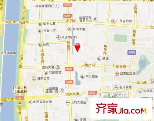 海邊街交通局宿舍交通圖太原  