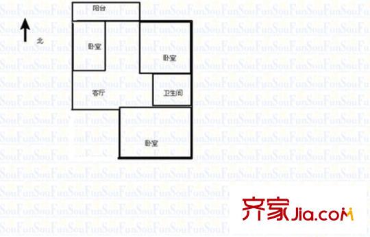 太原 匯秀苑 戶型圖