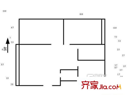 太原 司法學(xué)校宿舍 戶型圖