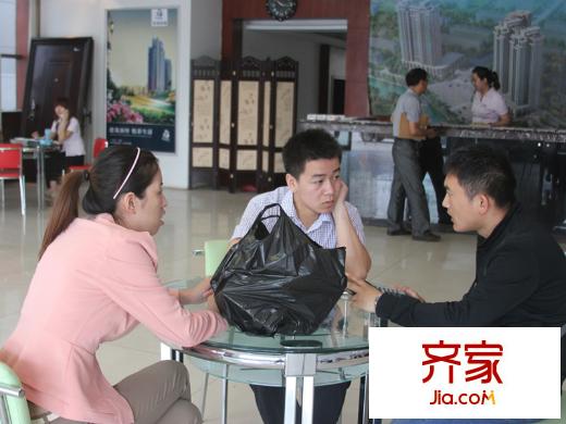 迎西城?朝南水岸售樓部（2013-6-18）