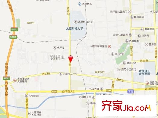 榮御交通圖太原  