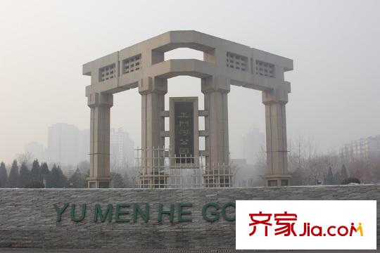 金澤國際廣場周邊迎澤西大街玉門河公園