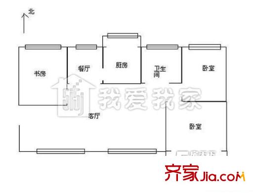 太原 晉府公寓 戶(hù)型圖