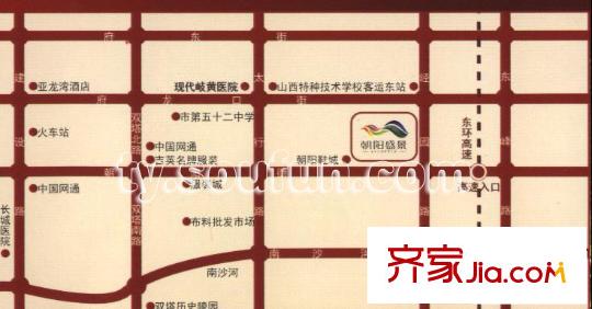 美利山交通圖