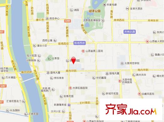 怡和優(yōu)盤交通圖太原  