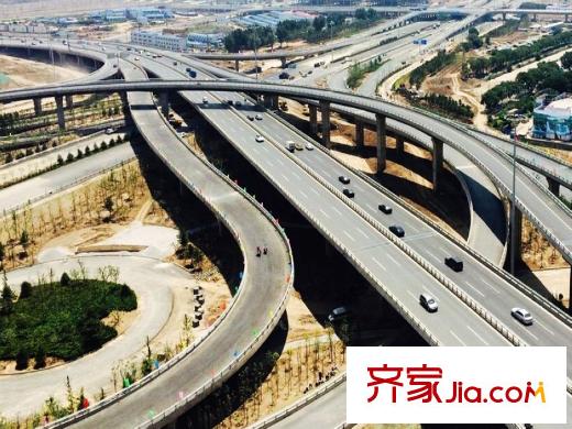 北美金棕櫚太原南站立交橋