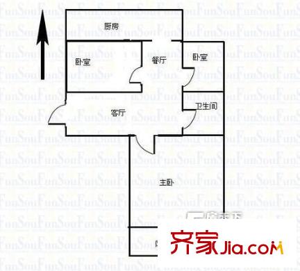 太原 奶生堂小區(qū) 戶型圖